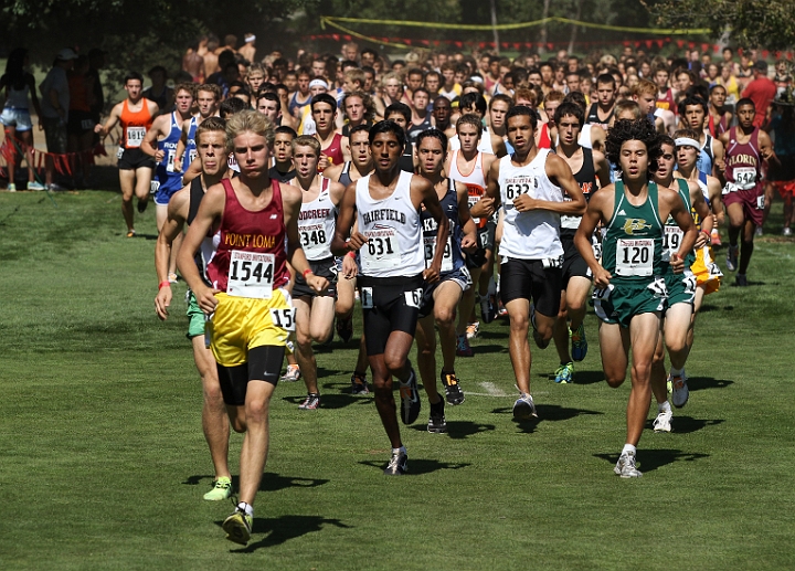 2010 SInv D2b-004.JPG - 2010 Stanford Cross Country Invitational, September 25, Stanford Golf Course, Stanford, California.